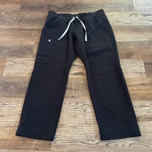 Black Women's Pants with Drawstring
